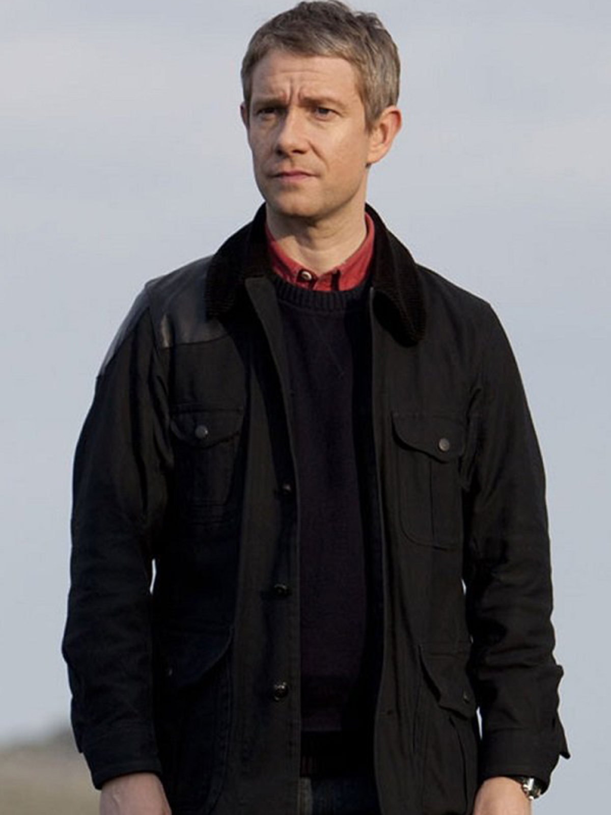 Martin Freeman Sherlock Drama Series Jacket