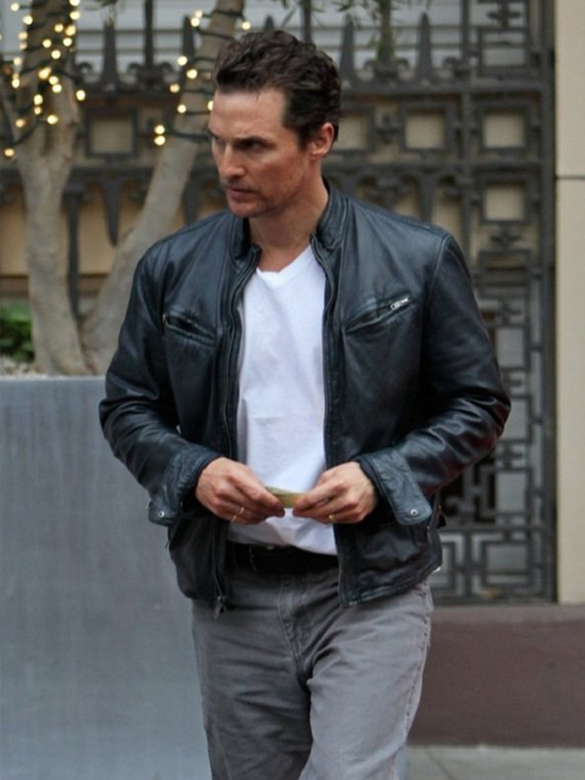 Matthew McConaughey True Detective Leather Jacket