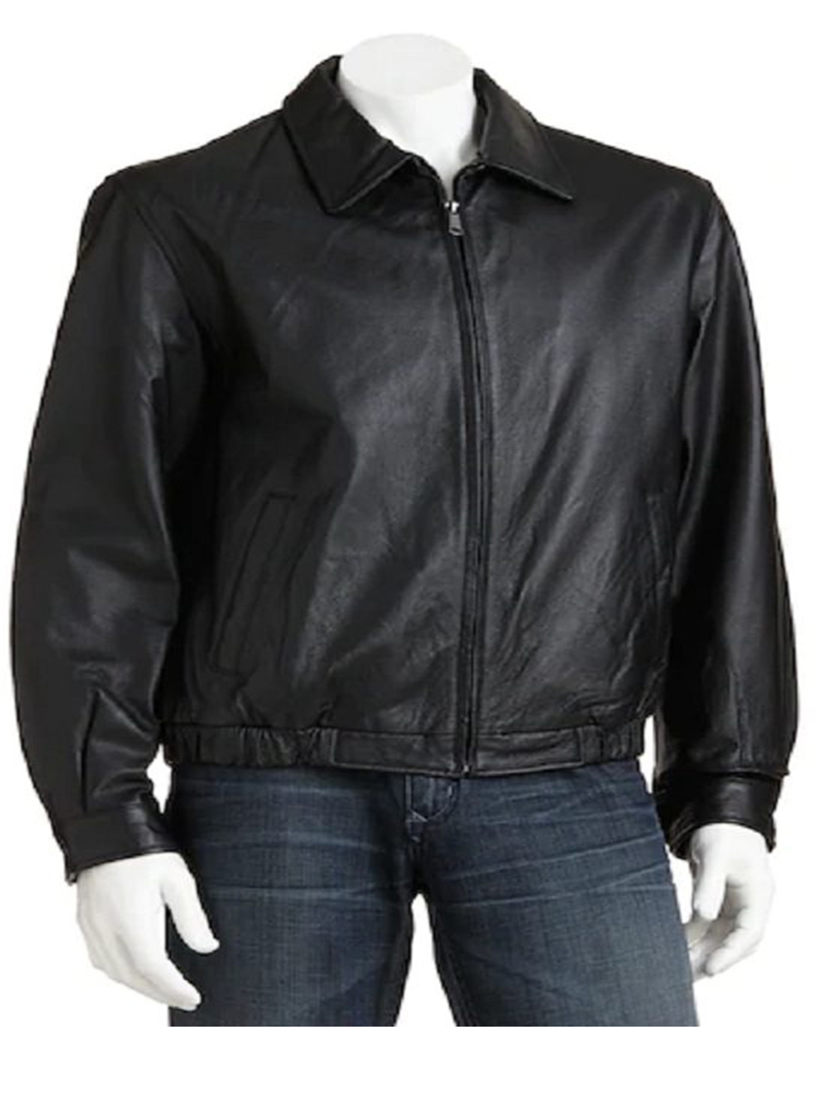 croft and barrow mens leather jacket