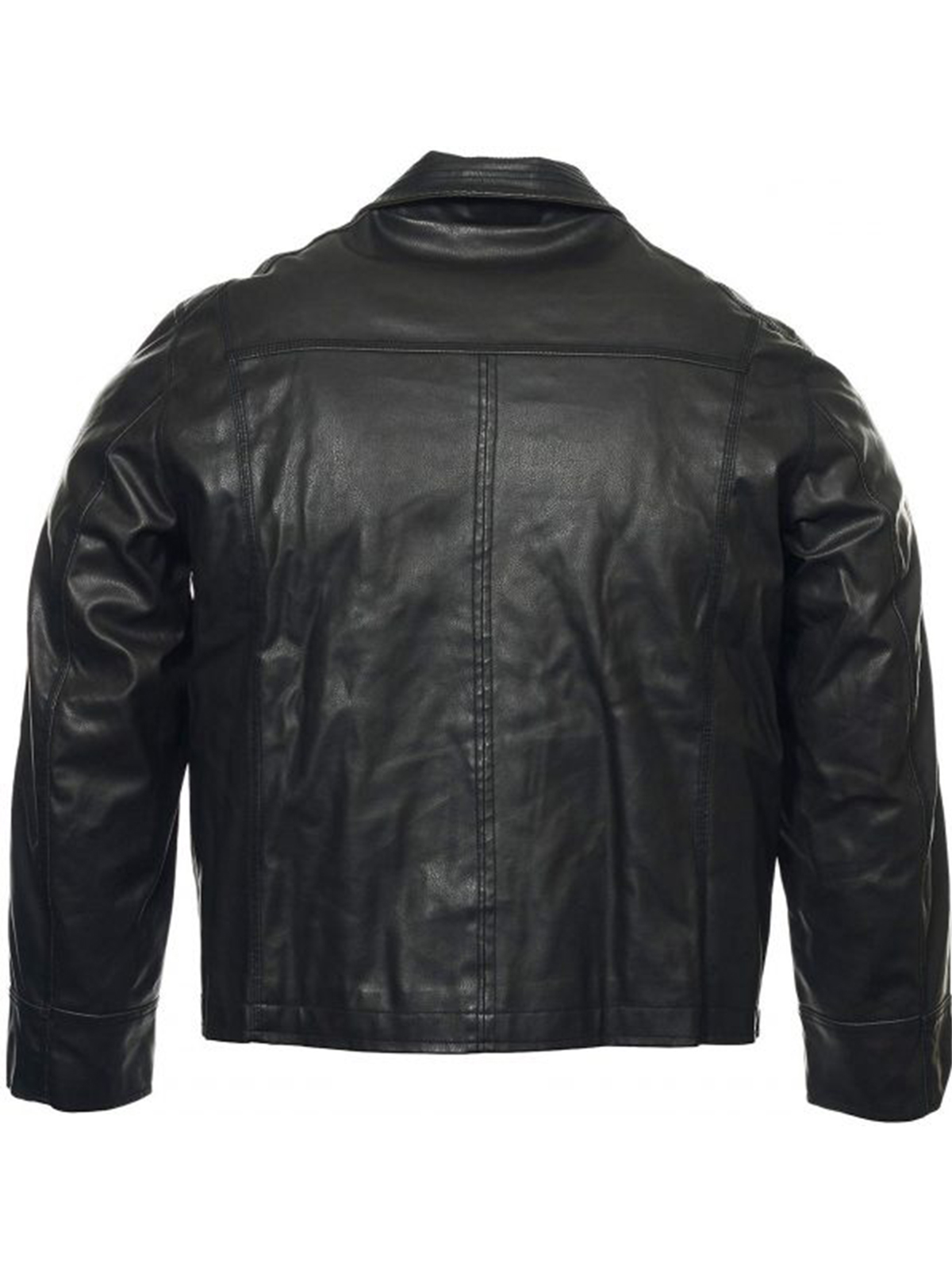 Men’s Columbia Black Genuine Leather Jacket – Bay Perfect