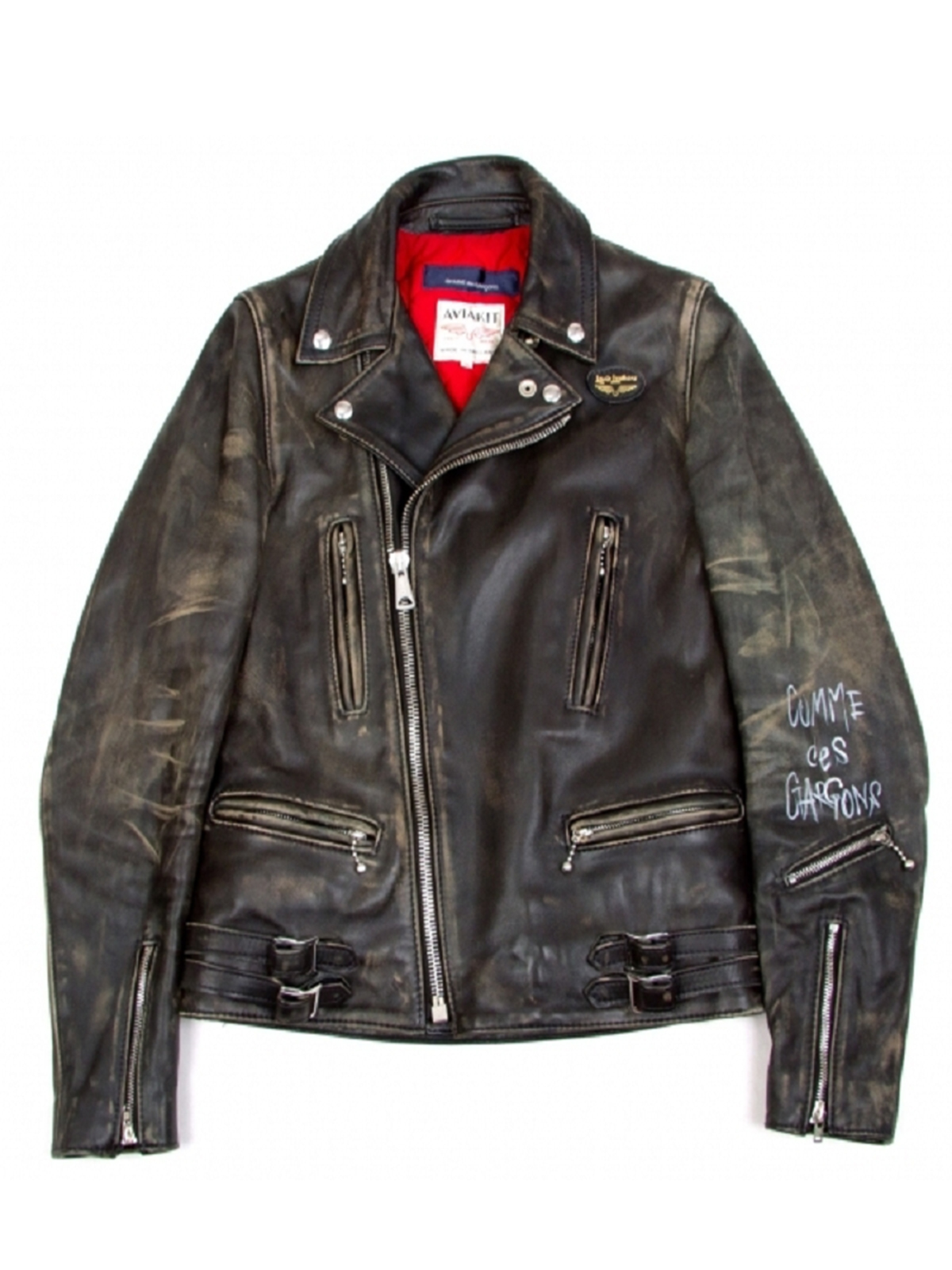 Men's Comme Des Garcons Leather Jacket