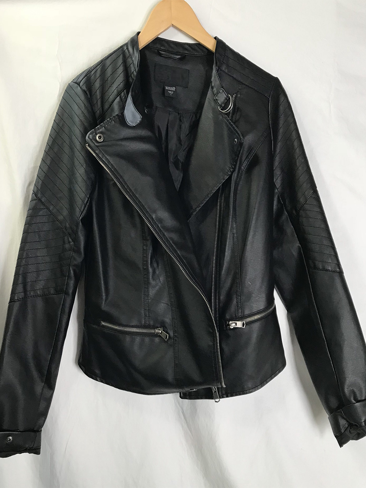 Men's Metaphor Black Leather Jacket