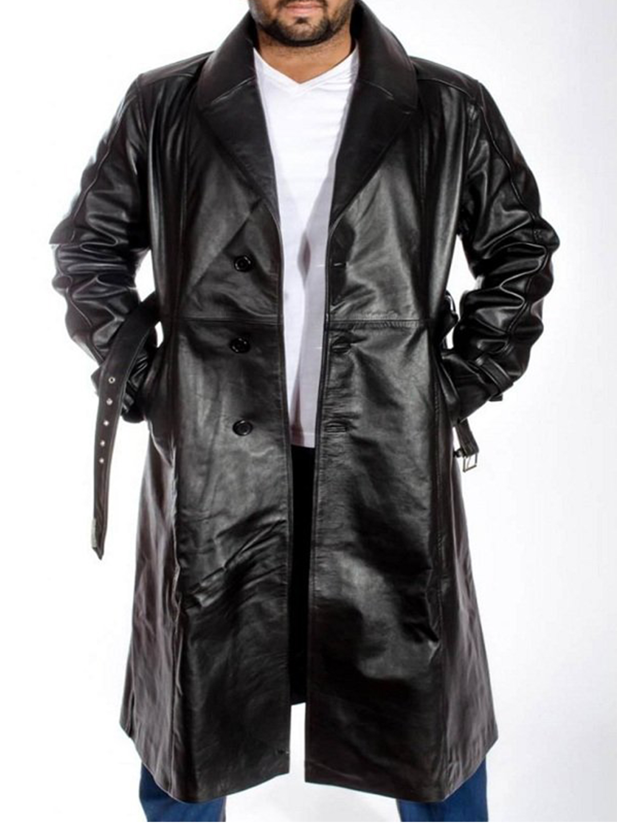 Mickey Rourke Sin City Trench Leather Coat – Bay Perfect