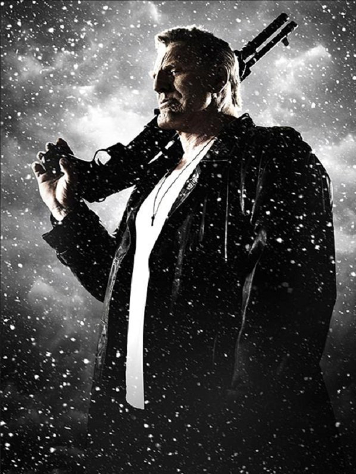 Mickey Rourke Sin City Trench Leather Coat