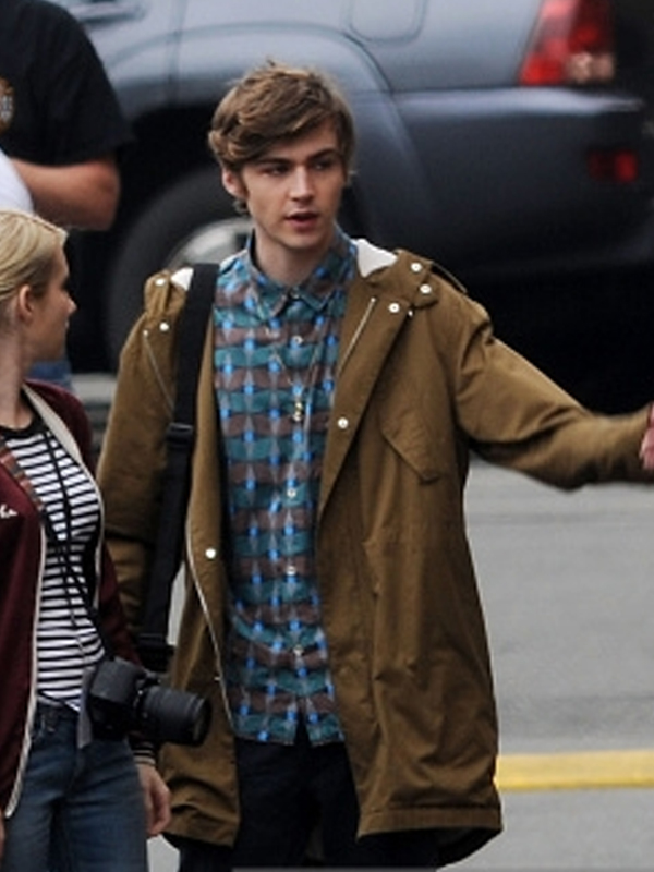 Miles Heizer Nerve 2016 Tommy Cotton Jacket
