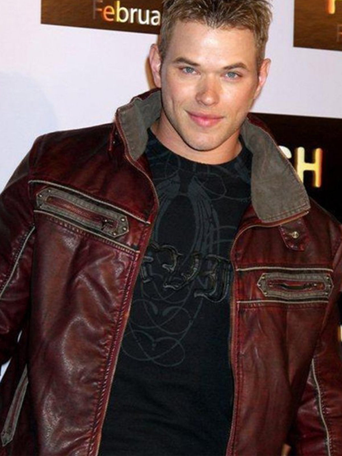 Movie Push Stylish Premiere Kellan Lutz Jacket