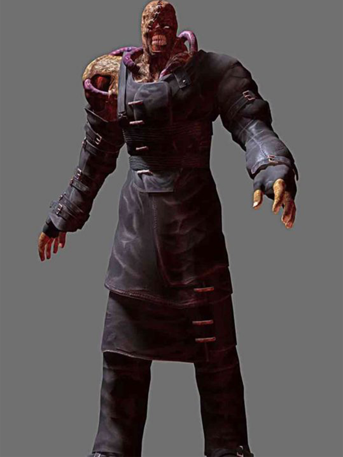 Nemesis Mugen Black Trench Coat