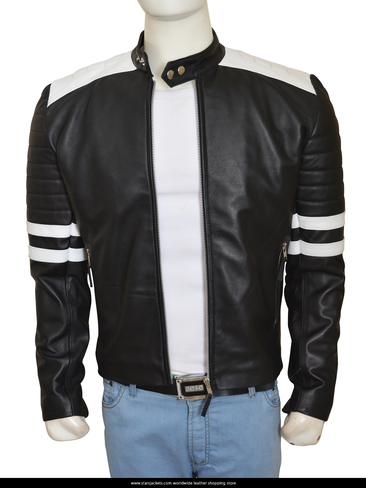 Dave Franco Nerve Biker Leather Jacket