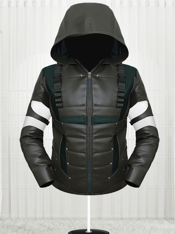 Green Arrow Stephen Amell Season 4 Jacket
