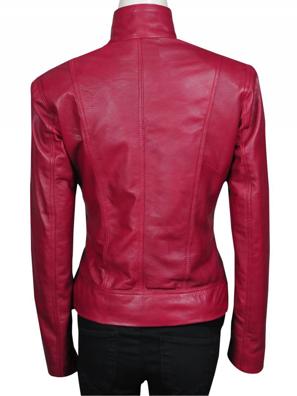 Once Upon A Time Jennifer Morrison Maroon Jacket – Bay Perfect