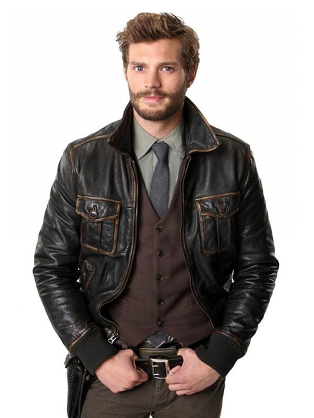 Once Upon A Time Sheriff Graham Humbert Jacket Bay Perfect