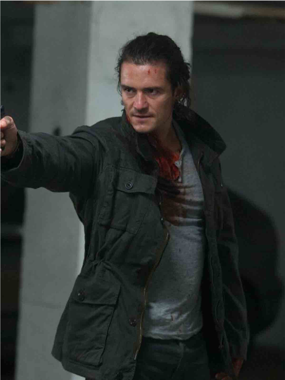 Orlando Bloom Unblock Cotton Jacket