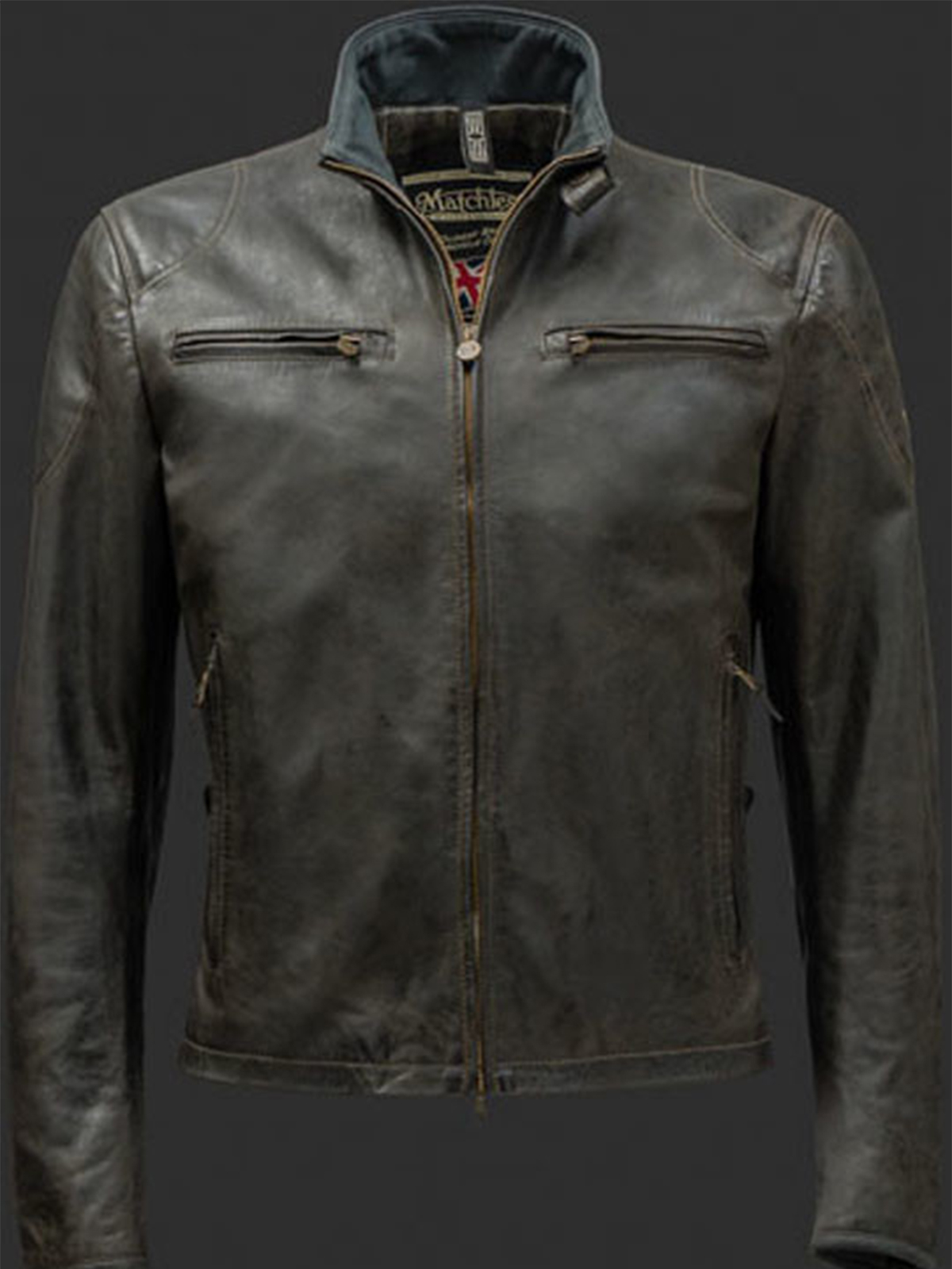 Osborne Blouson Black Leather Jacket