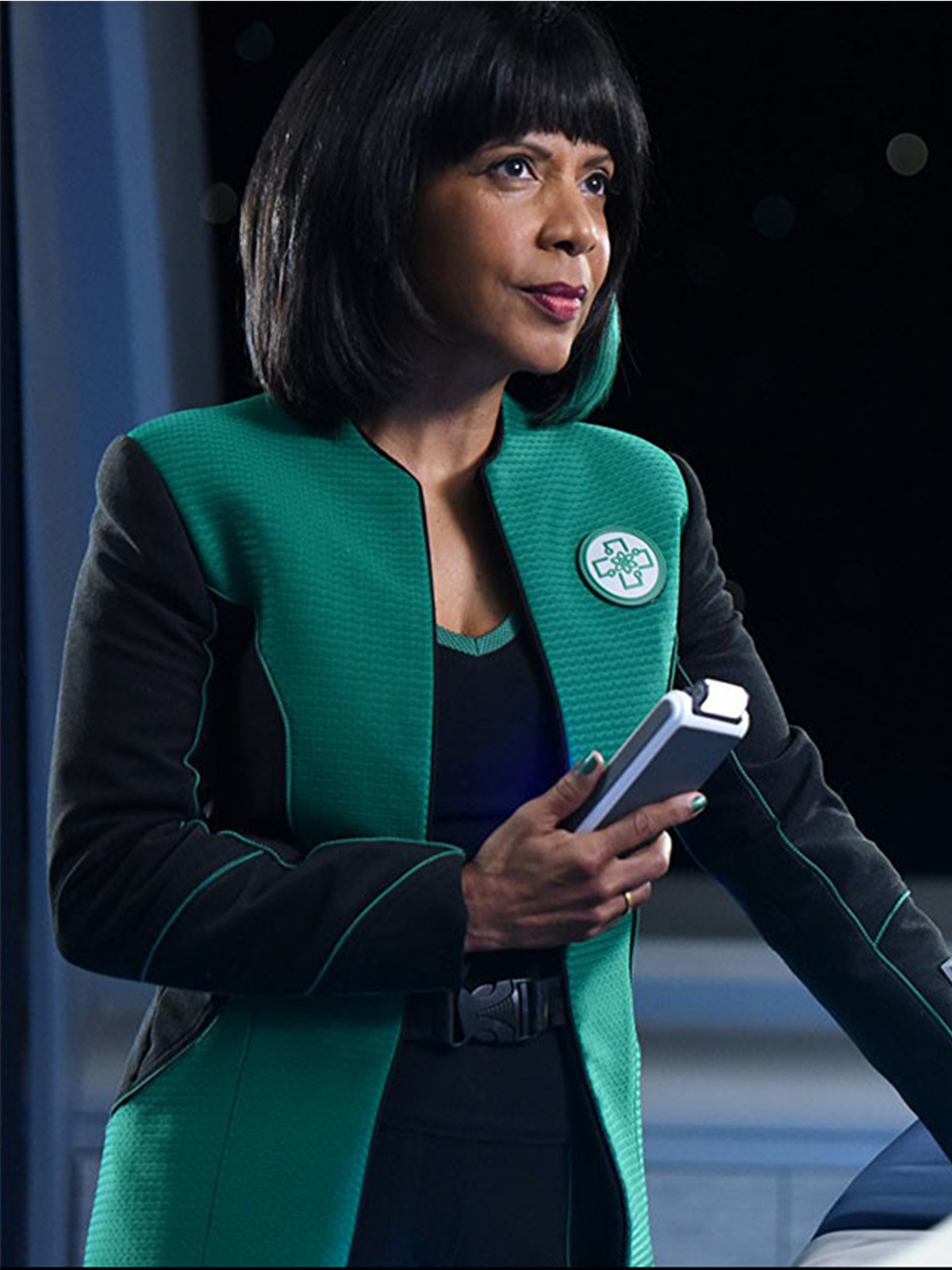Penny Johnson Jerald in The Orville Jacket – Bay Perfect