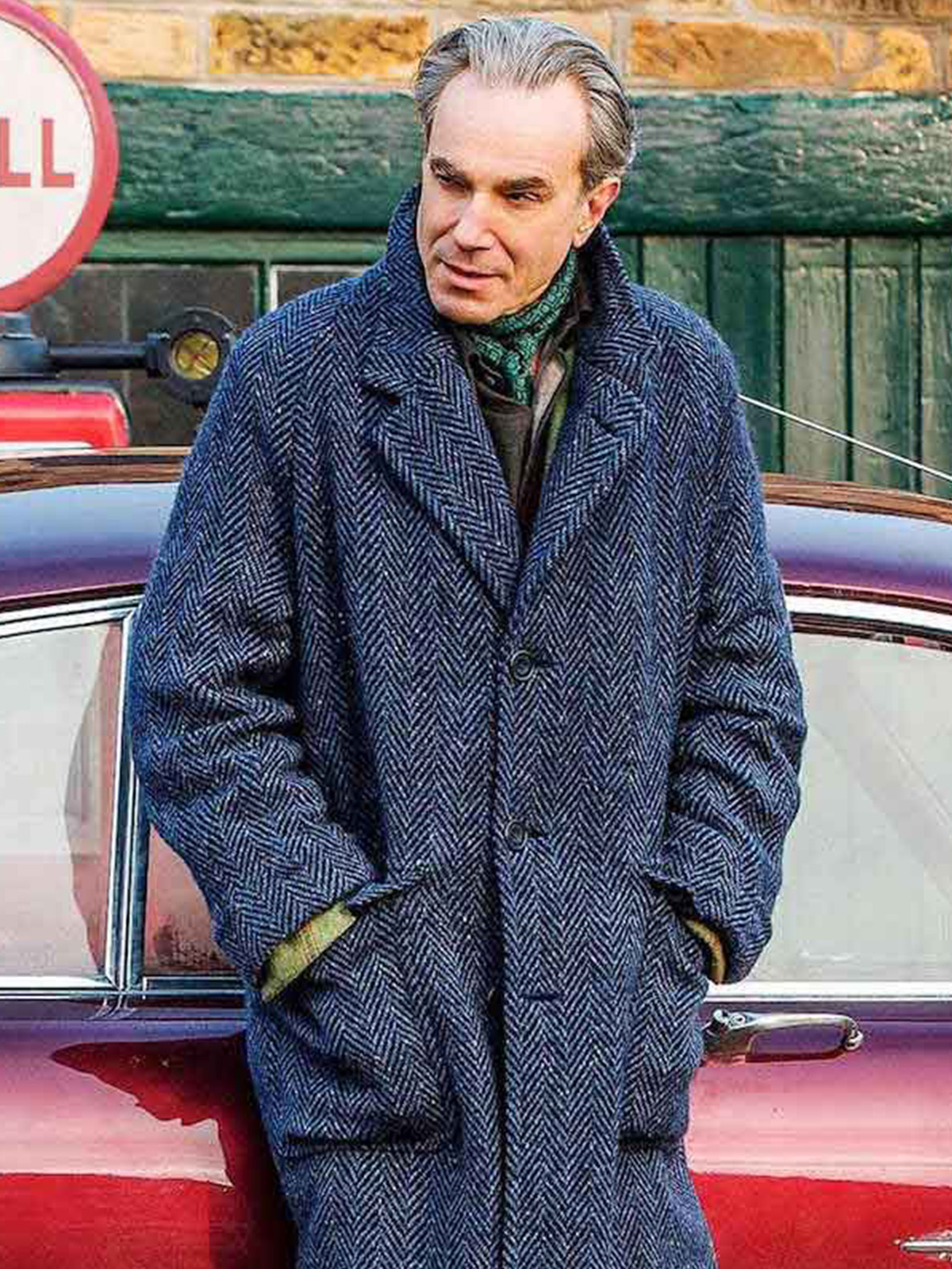 Phantom Thread Daniel Day-Lewis Wool Coat