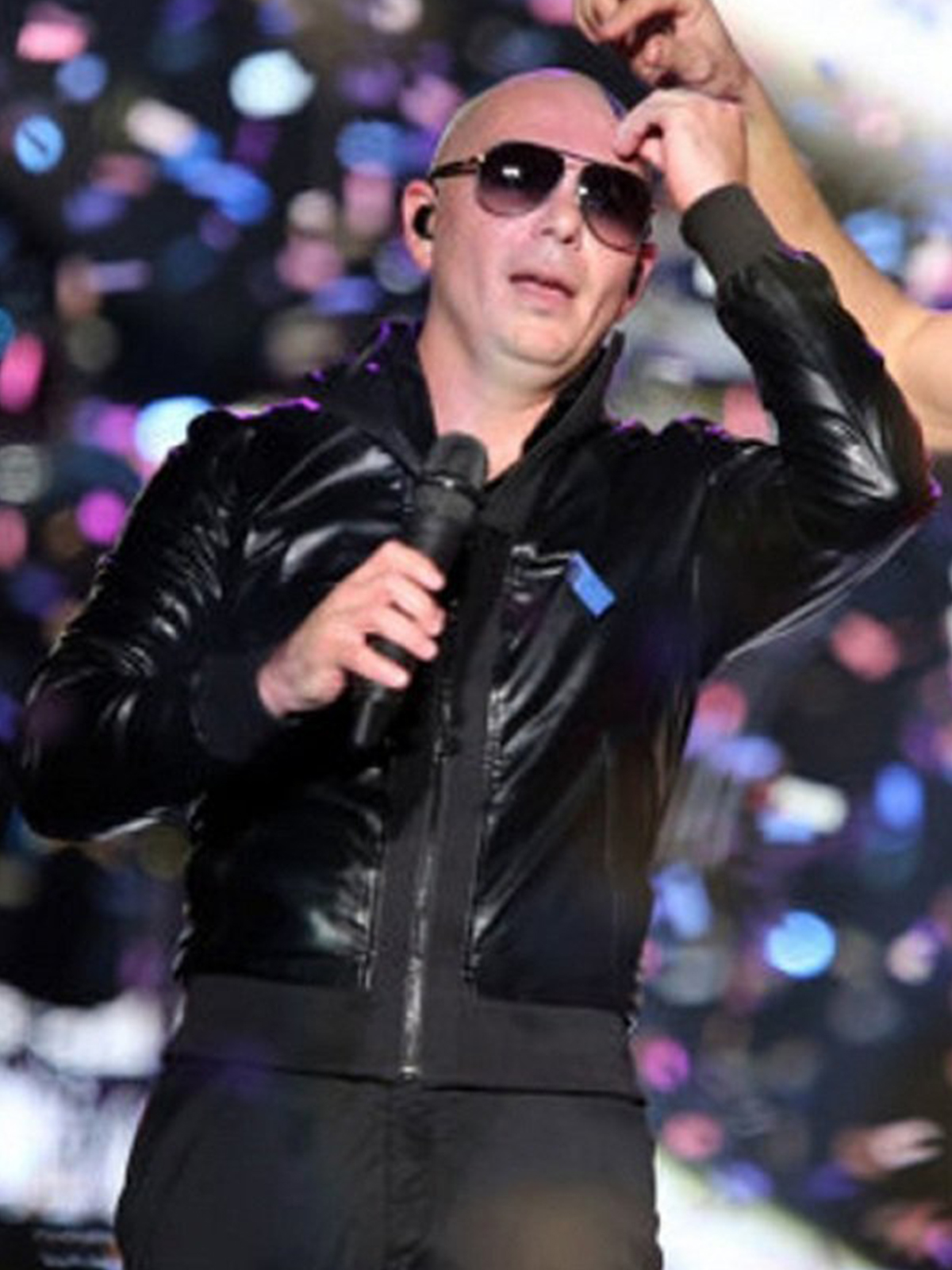 Pitbull Black Leather Jacket