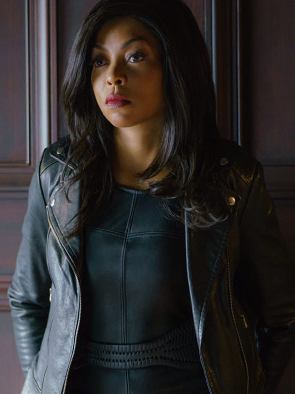 Proud Mary Movie By Taraji P. Henson Black Jacket