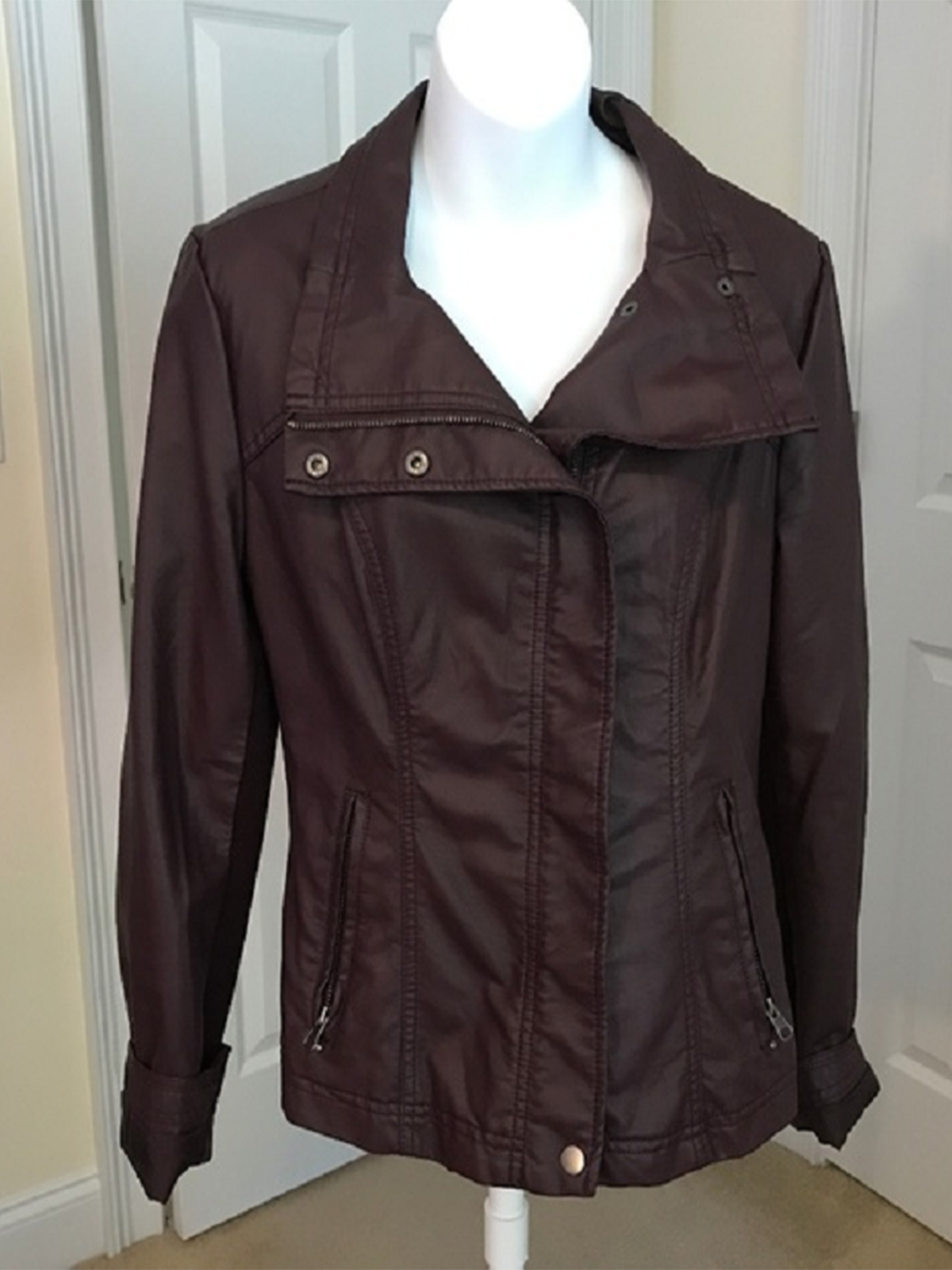RDstyle Military Rhonda Genuine Leather Jacket