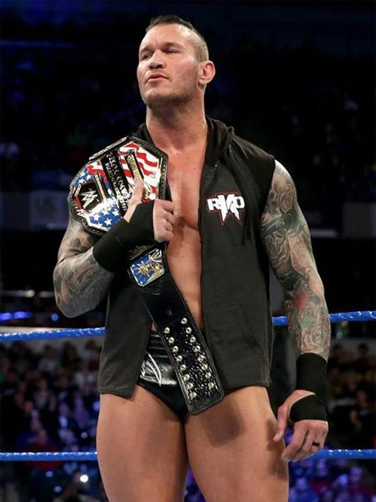 Randal Keith Orton American Wrestler Leather Vest