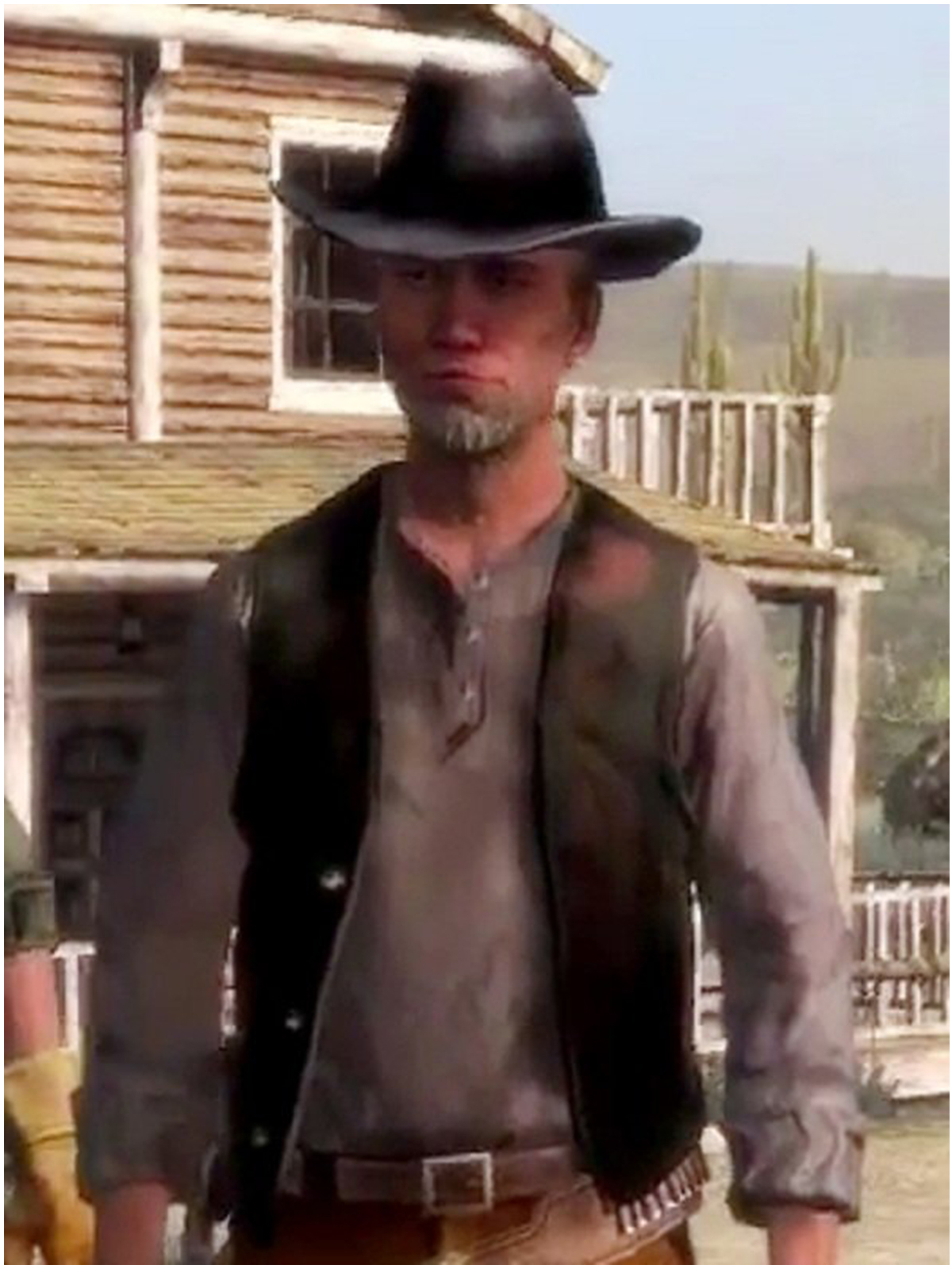Red Dead Redemption 2 Randall Forrester Vest Bay Perfect(02)