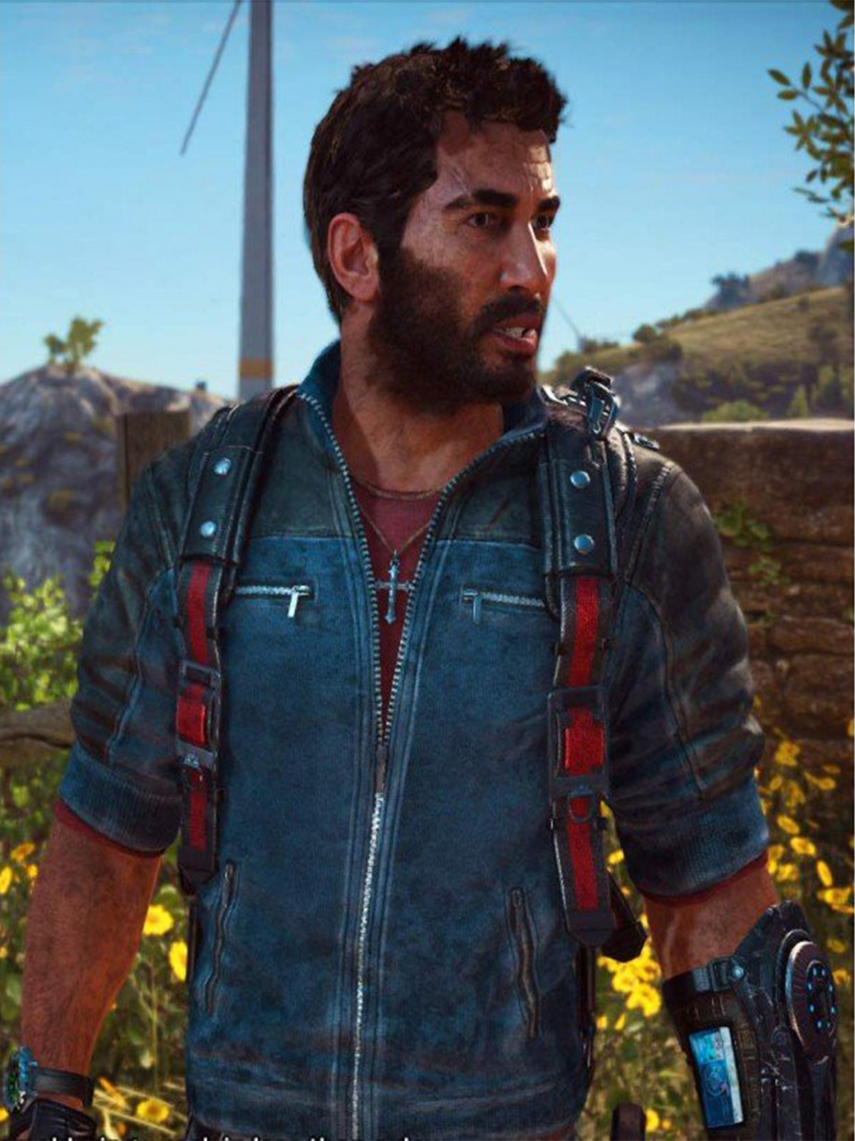 Rico Rodriguez Just Cause 3 Leather Jacket