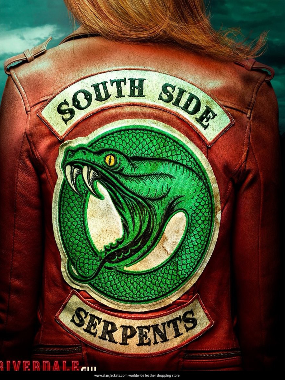 Riverdale Southside Serpents Brown Leather Jacket