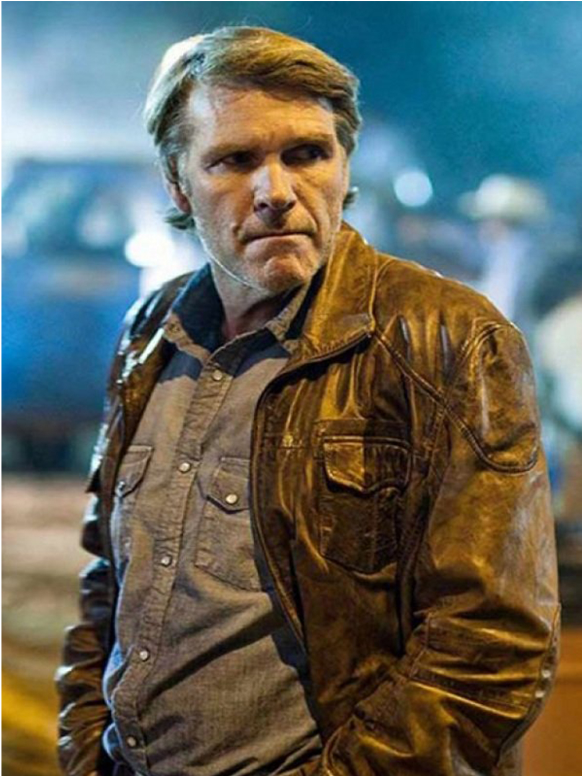 Robert Taylor Sheriff Walt Longmire Brown Jacket
