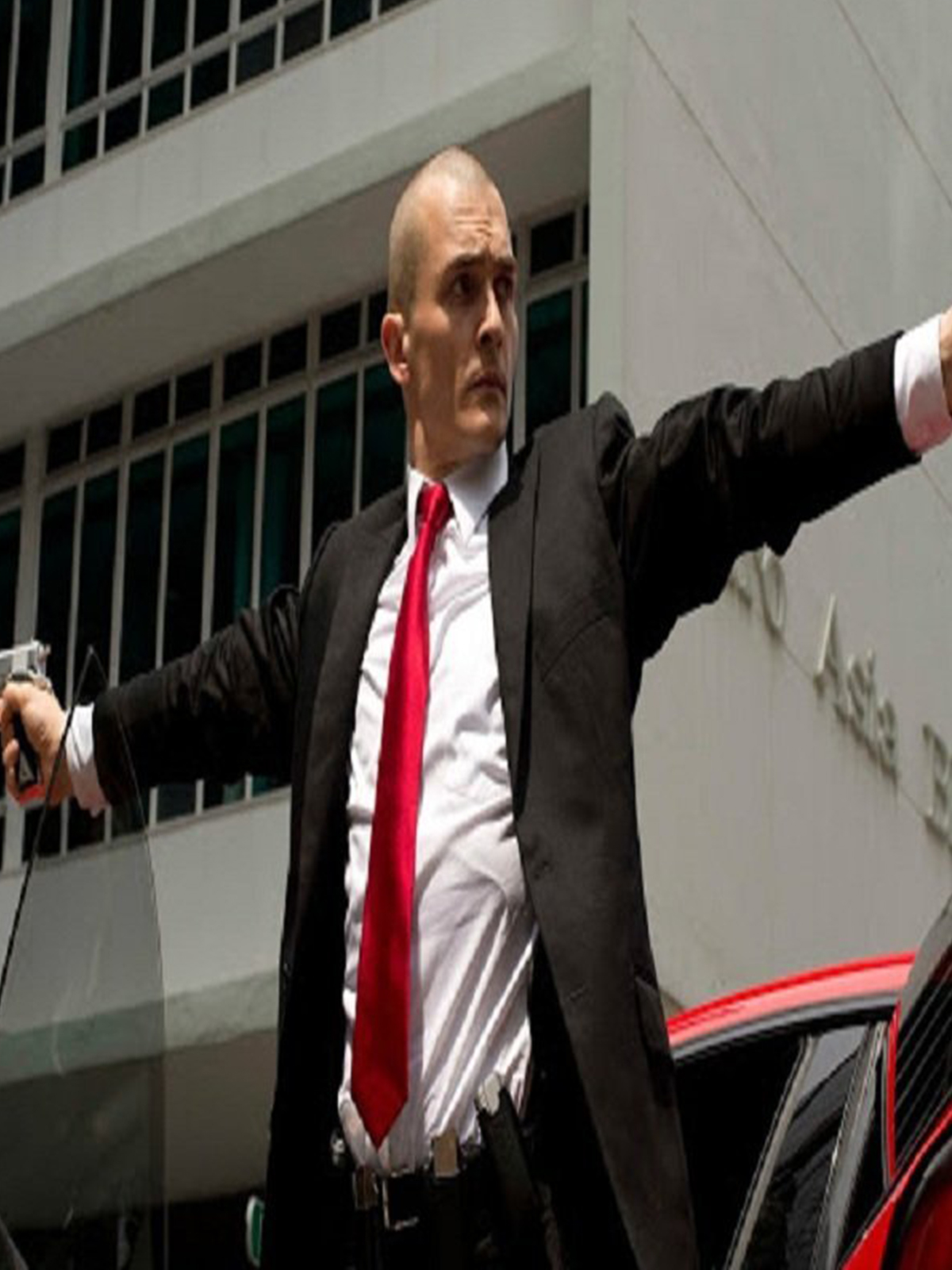 Rupert Friend Hitman Agent 47 Black Coat Bay Perfect Rupert Friend Hitman Agent 47 Black Coat Bay Perfect