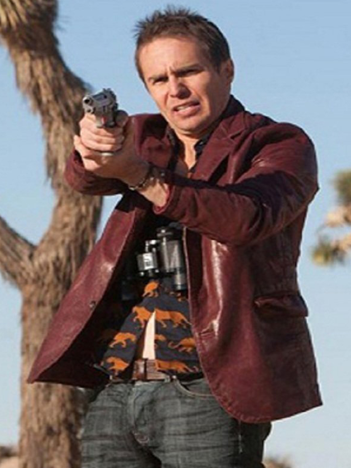 Sam Rockwell Seven Psychopaths Billy Coat