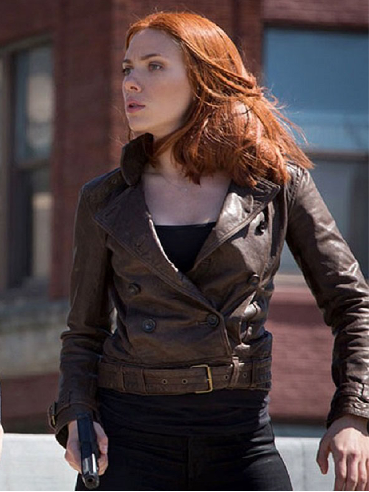 Scarlett Johansson The Winter Soldier Jacket