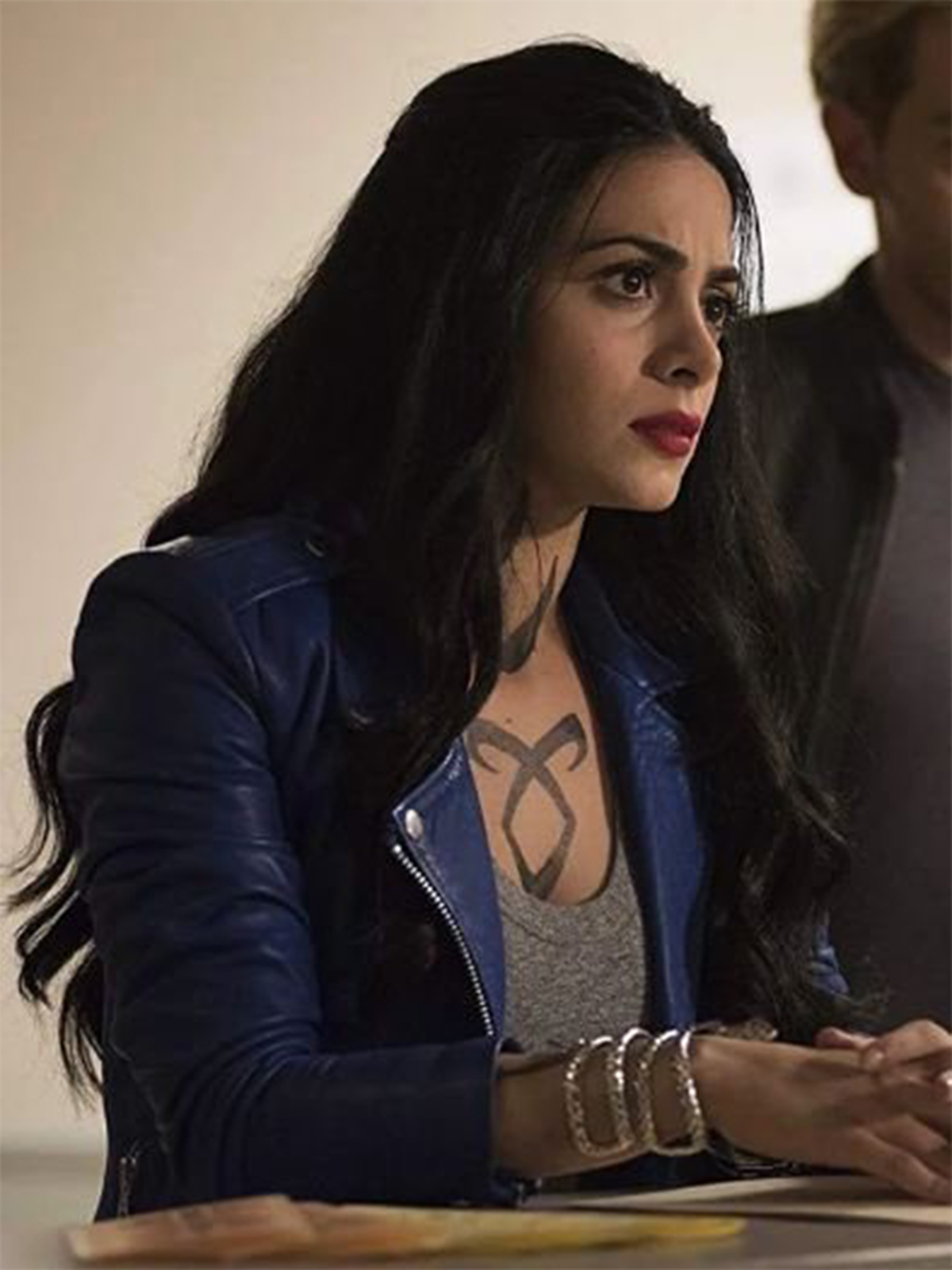 Shadowhunters Isabelle Lightwood Blue Jacket – Bay Perfect