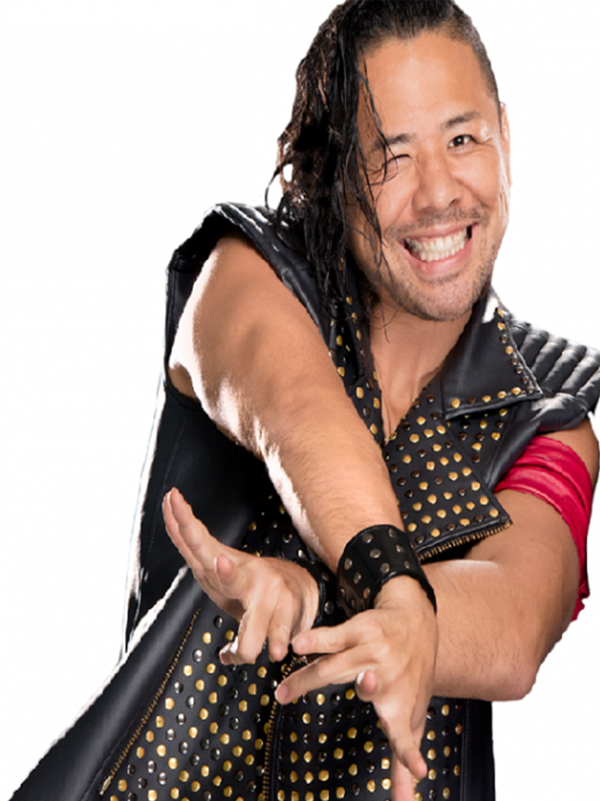 Shinsuke Nakamura Stylish Black Vest