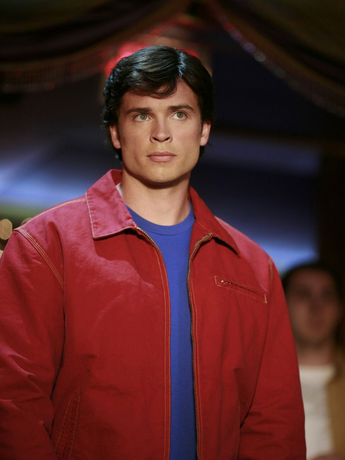 Smallville Clark Kent Red Cosplay Costume Jacket Bay Perfect