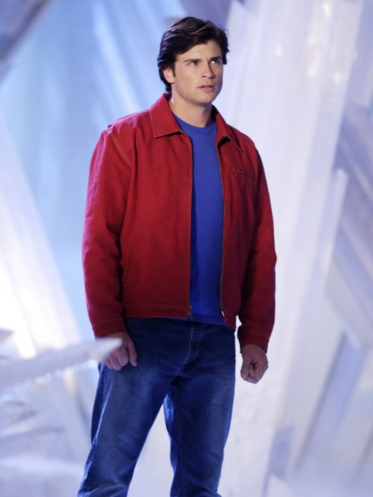 Smallville Clark Kent Red Cosplay Costume Jacket – Bay Perfect