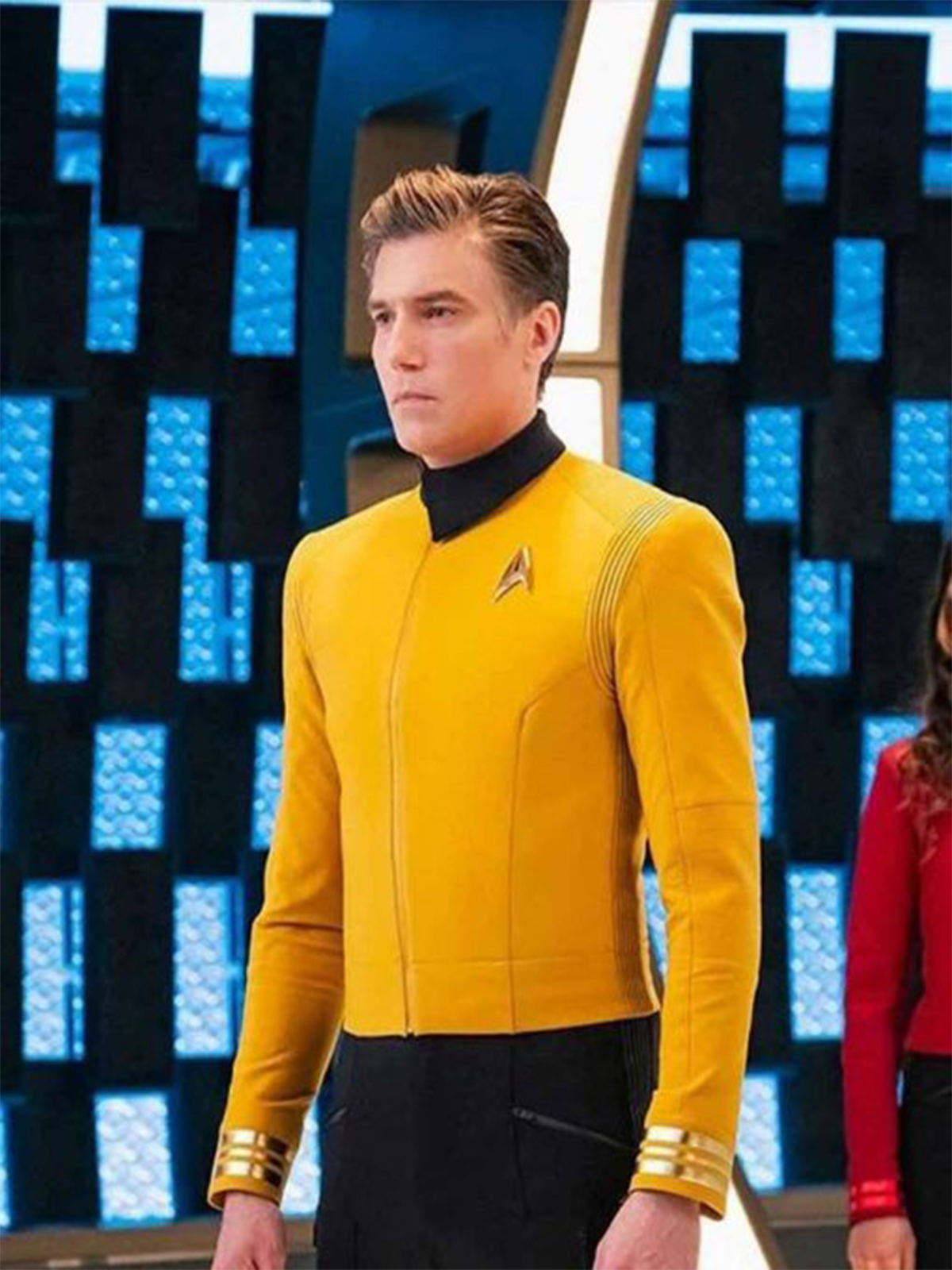 Star Trek Captain Christopher Pike Yellow Jacket