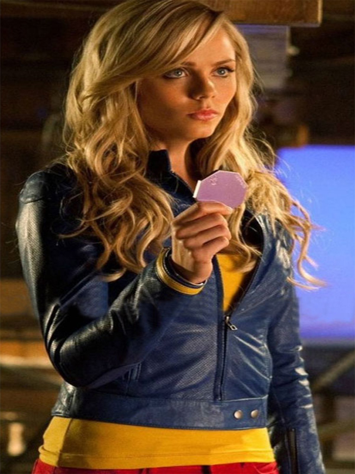 Supergirl Smallville Laura Vandervoort Blue Jacket