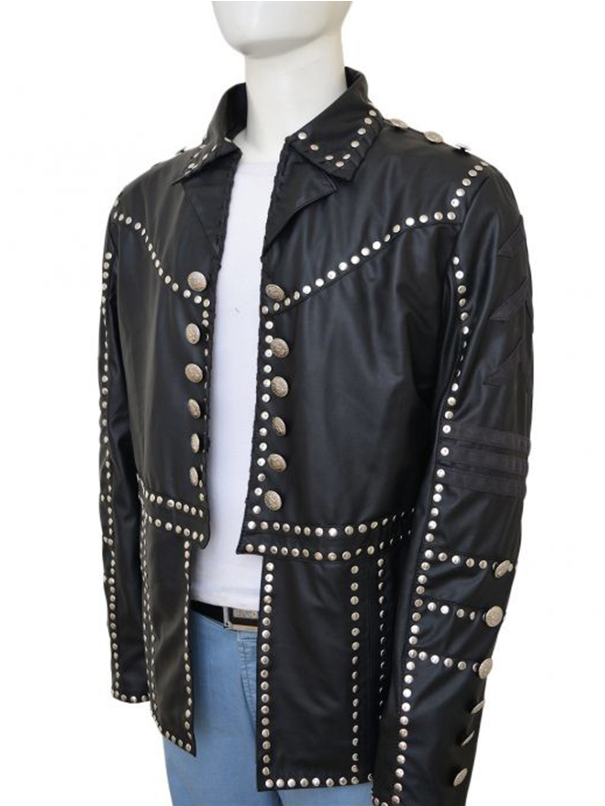 Superstar The Miz Black Leather Jacket