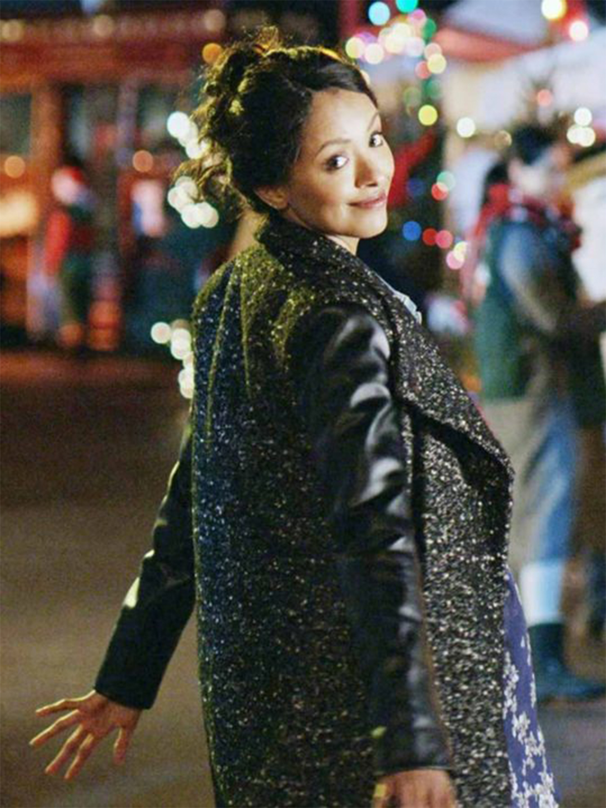 The Holiday Calendar Abby Kat Graham Coat Bay Perfect