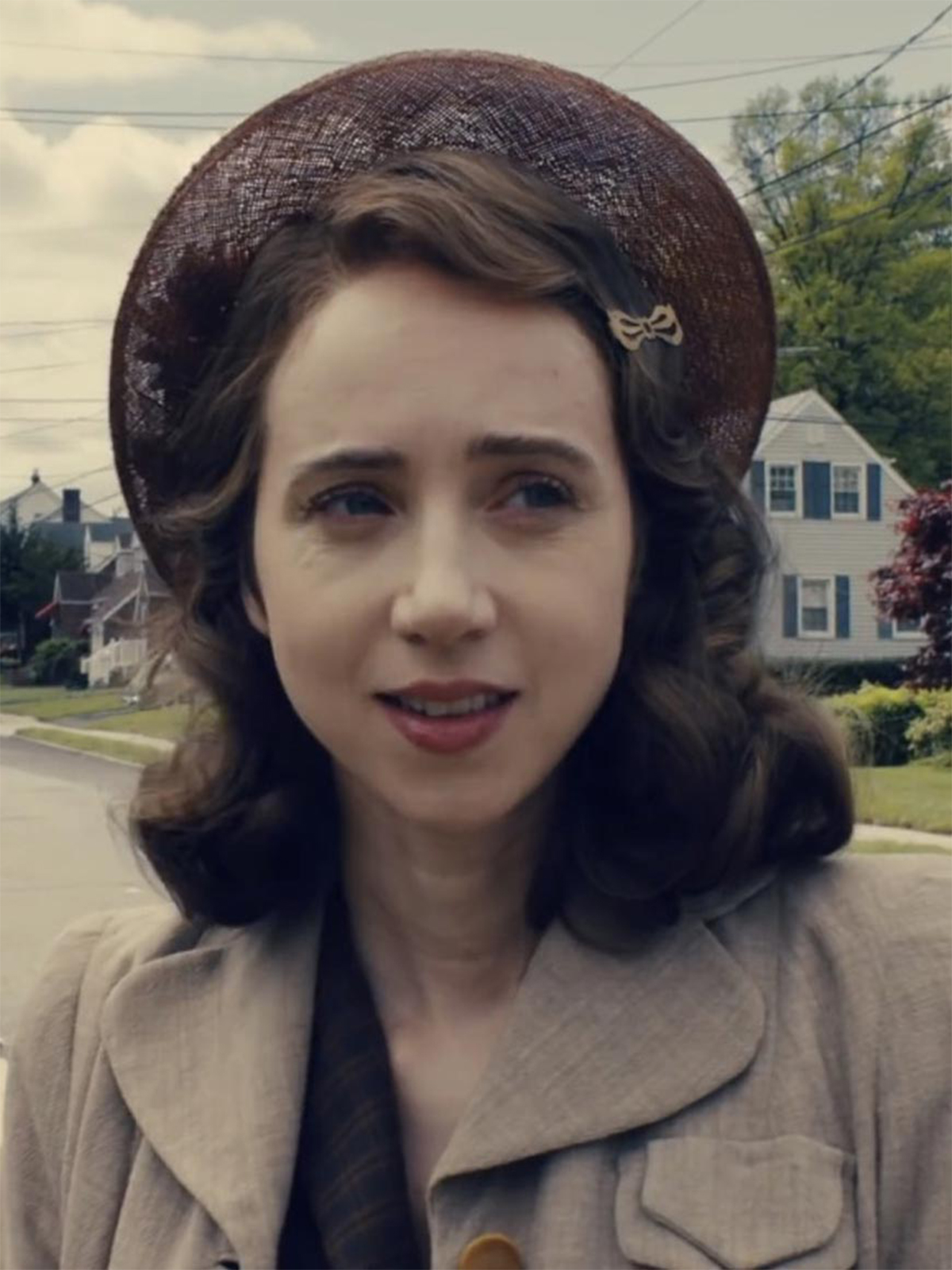 The Plot Against America Zoe Kazan Coat – Bay Perfect