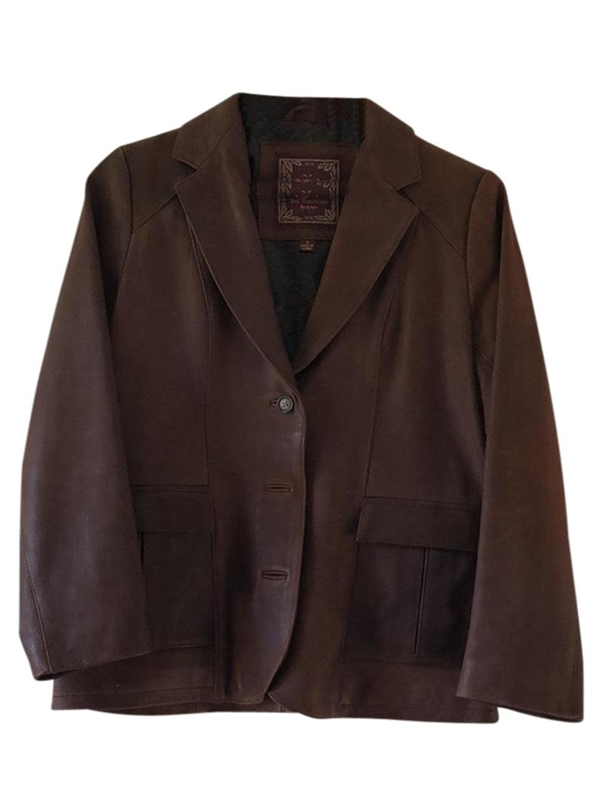 The Territory Ahead Brown Leather Jacket