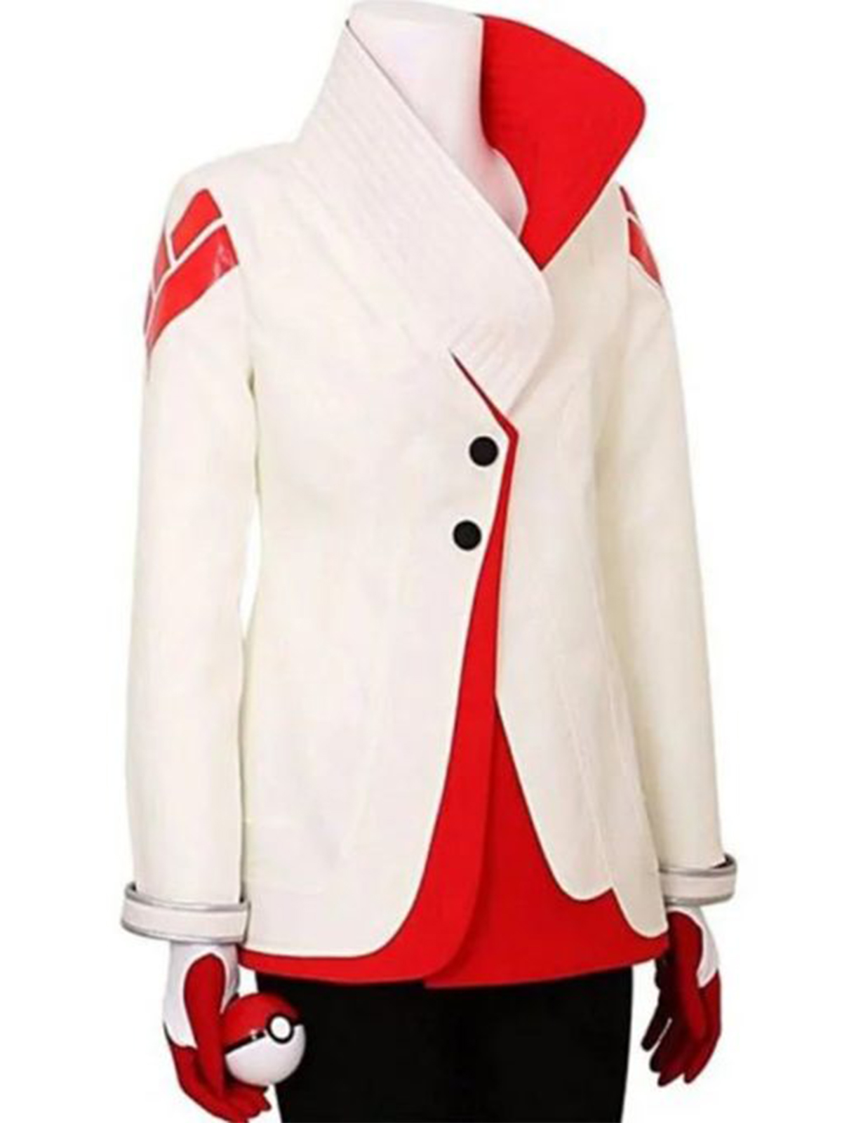 Valor Candela Pokémon Go White Jacket