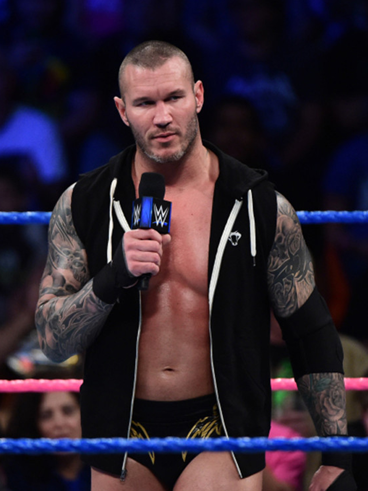 randy orton moletom com capuz vest