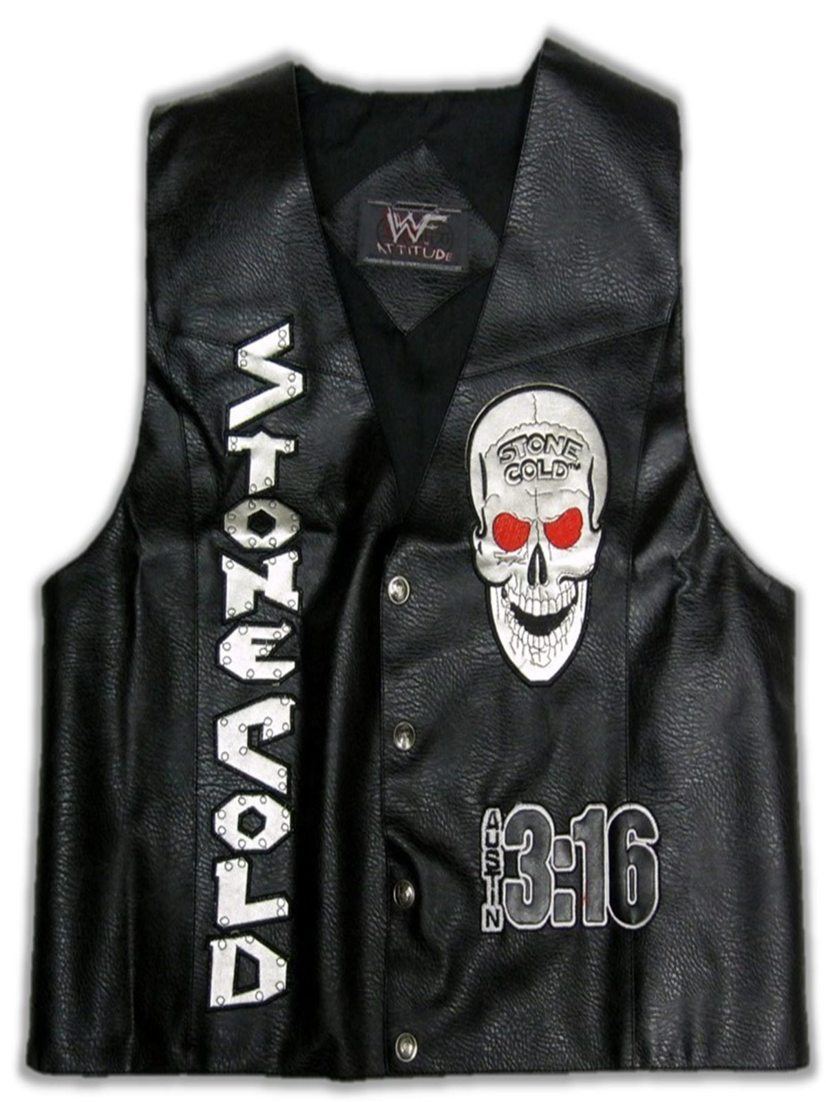 WWE Stone Cold Steve Austin 3:16 Smoking Skull Vest