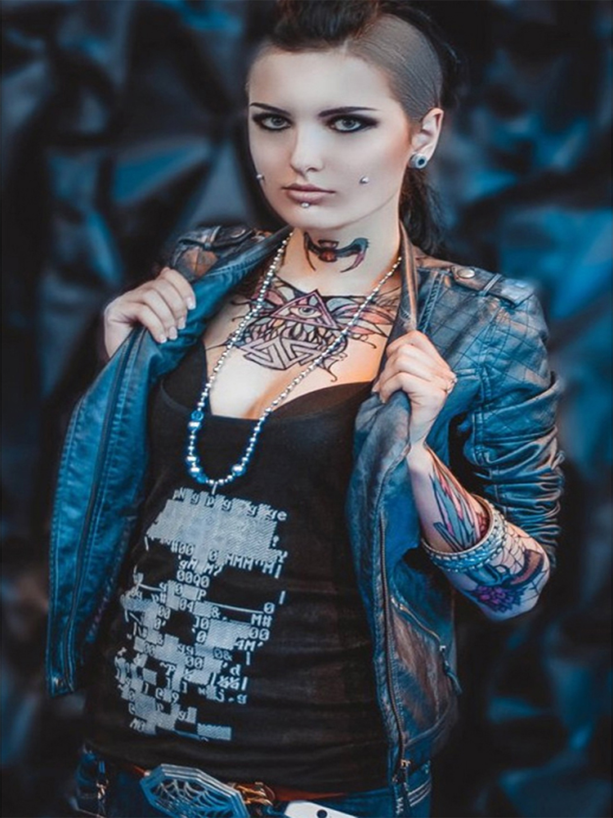 Watch Dogs Clara Lille Famous Quilted Jacket