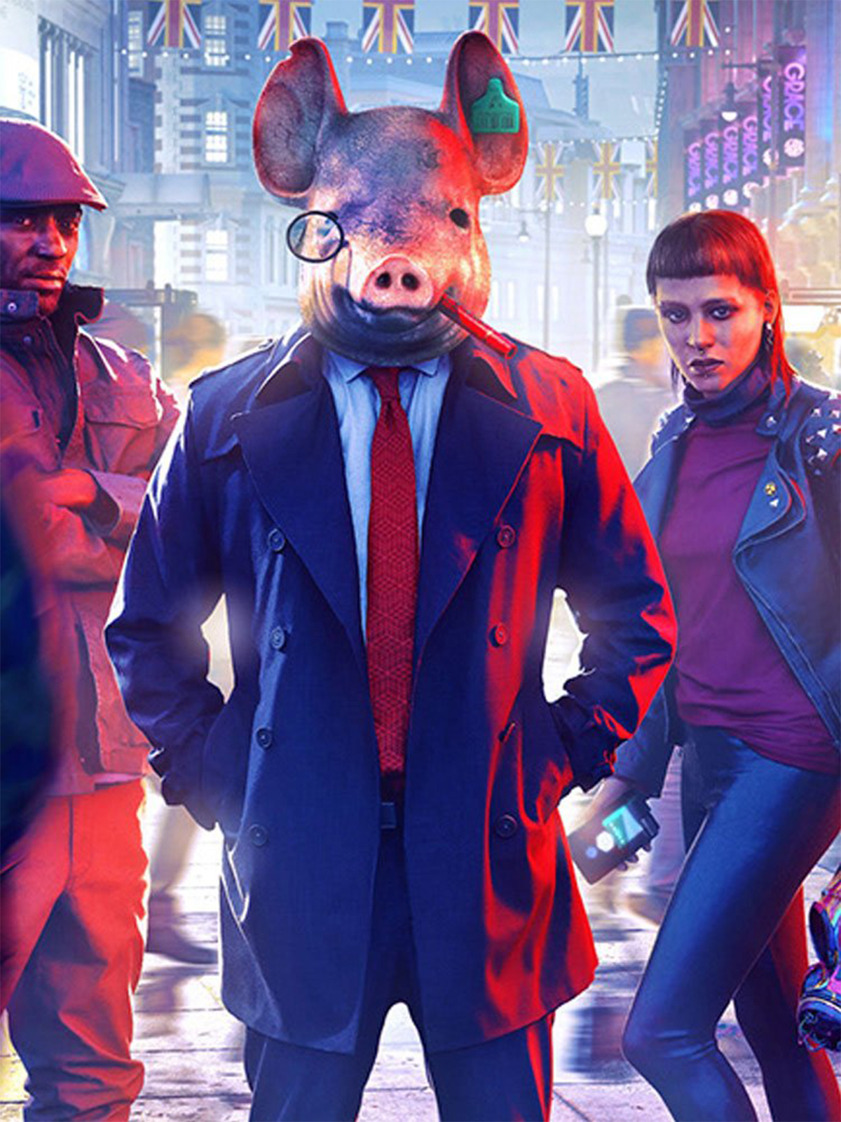 Watch Dogs Legion Cotton Pea Coat