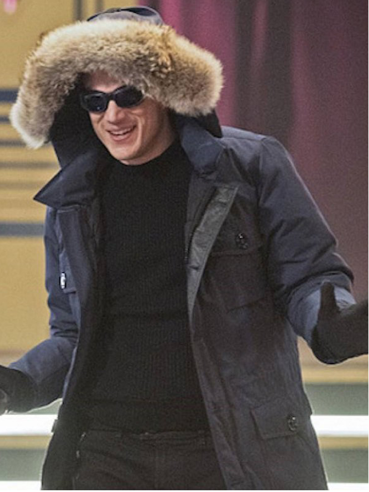 Wentworth Miller The Flash Captain Cold Hoodie Jacket