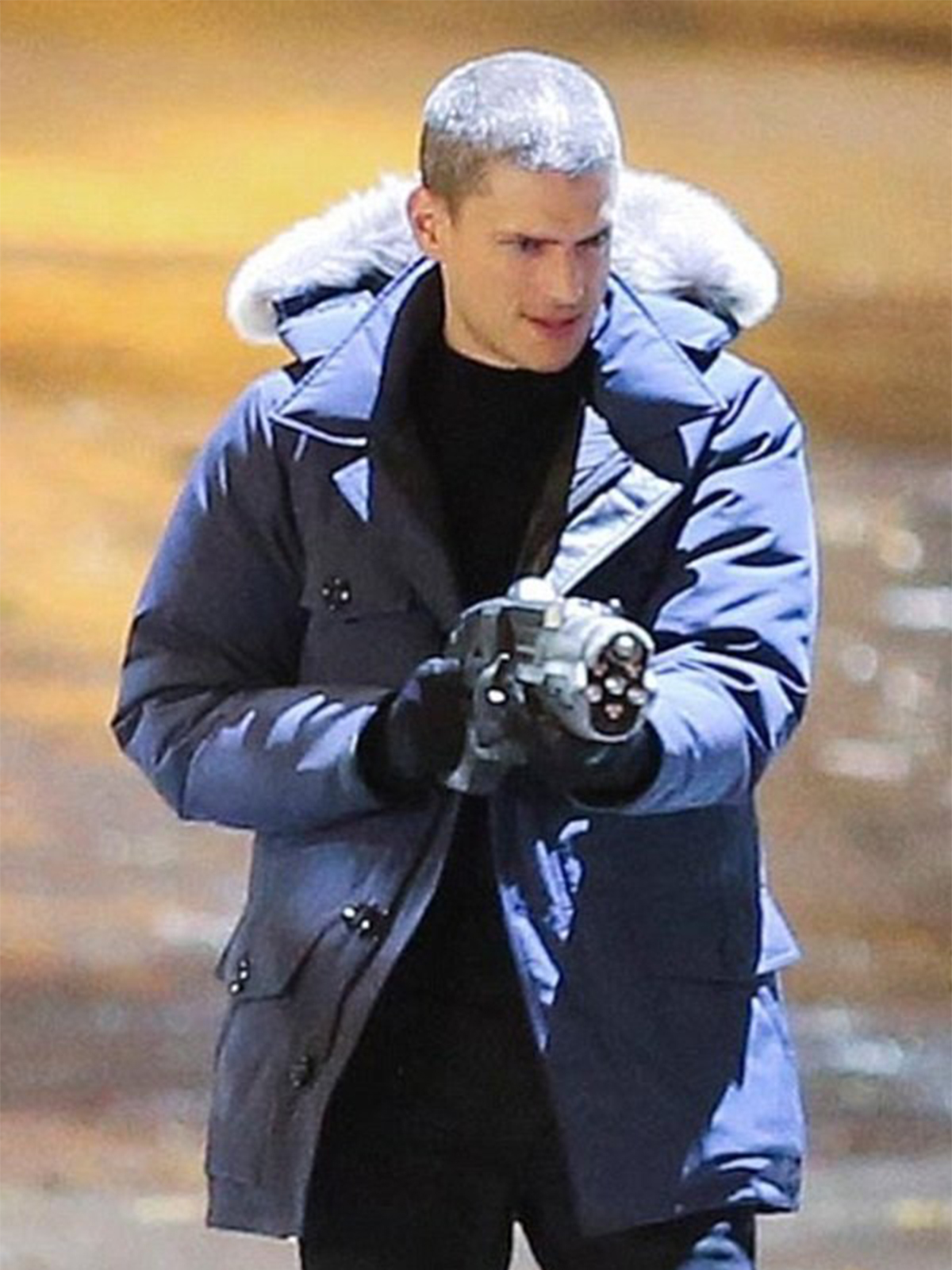 Wentworth Miller The Flash Captain Cold Hoodie Jacket Bay Perfect