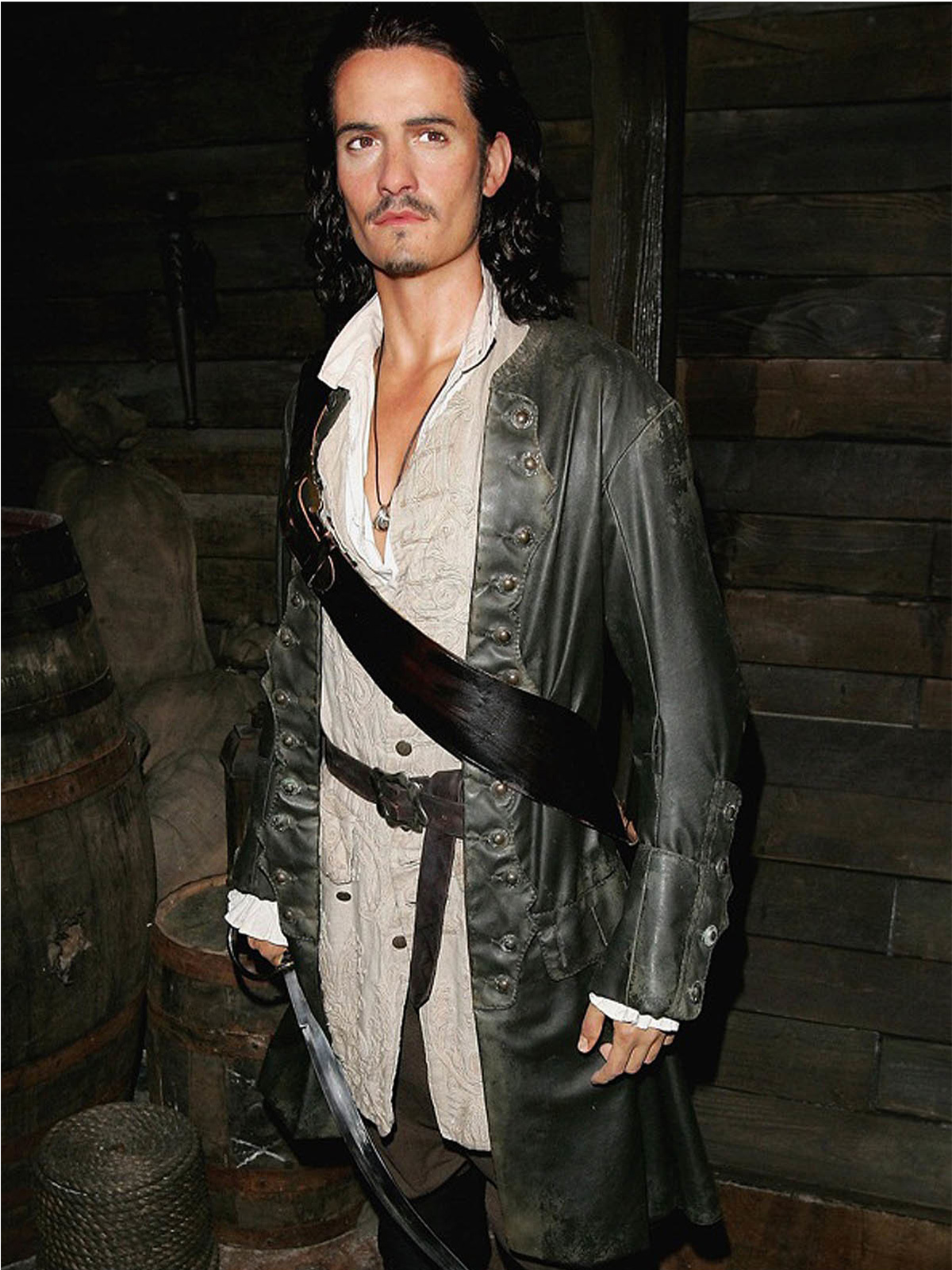 Will Turner Leather Coat - Orlando Bloom Coat