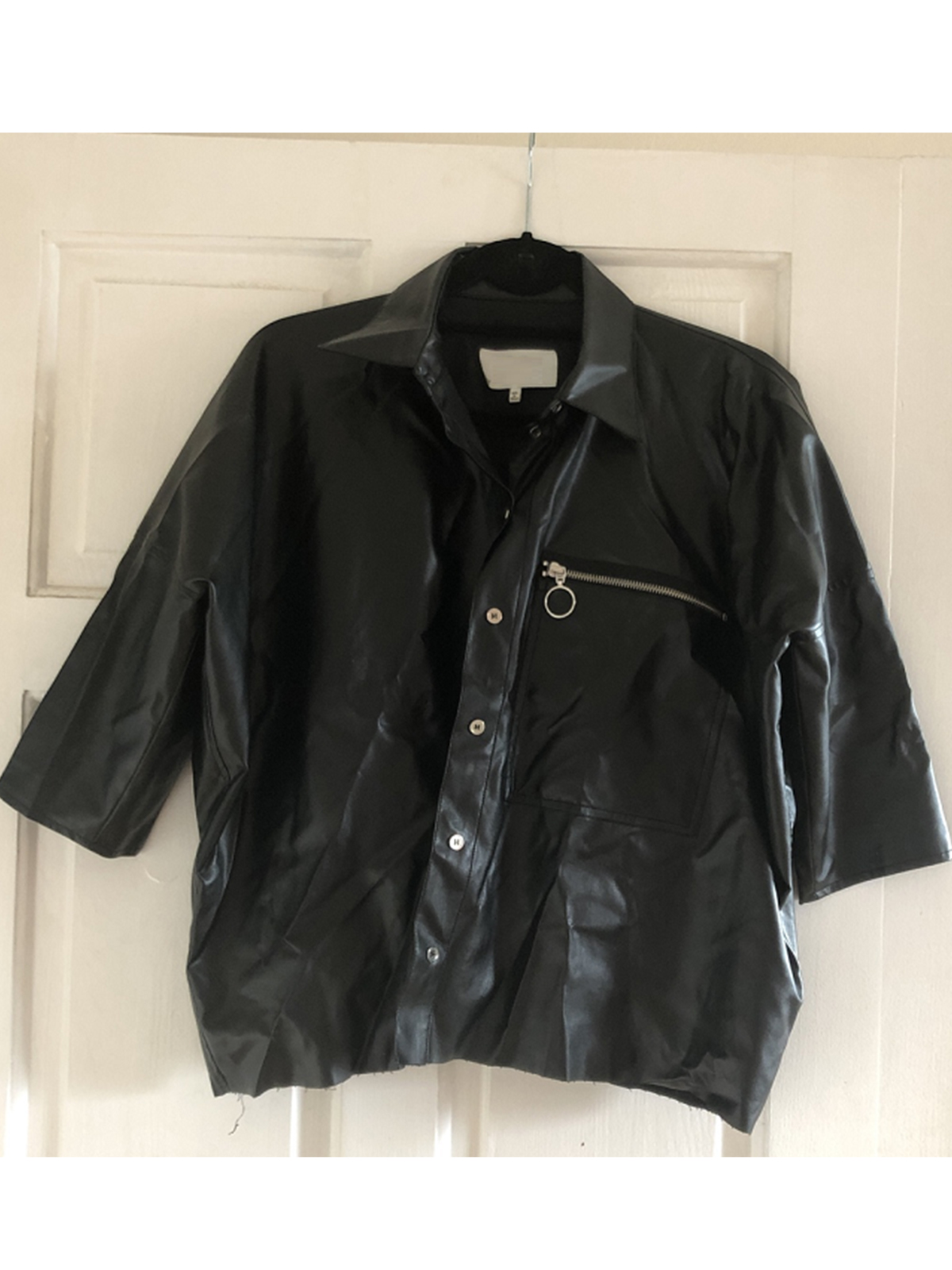 Women's MMD Black Leather Jacket