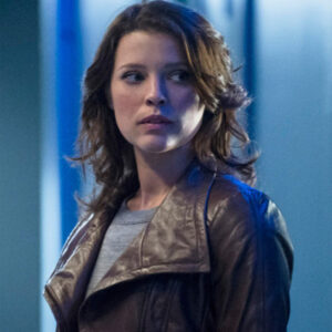 Anderson Arrow Audrey Marie Brown Biker Leather Jacket